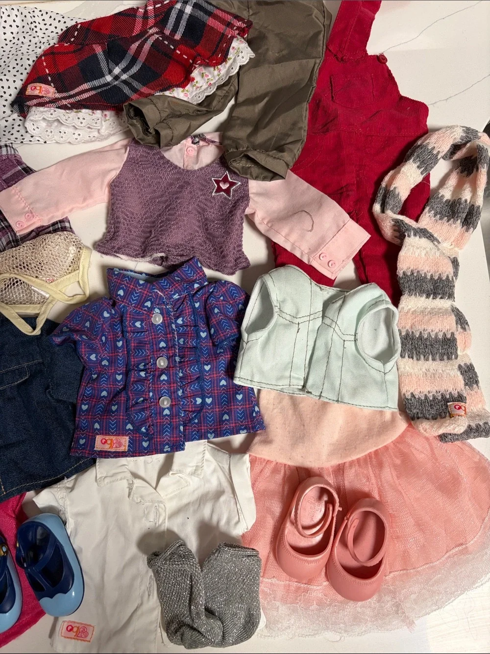 Our generation Doll +Clothing Lot